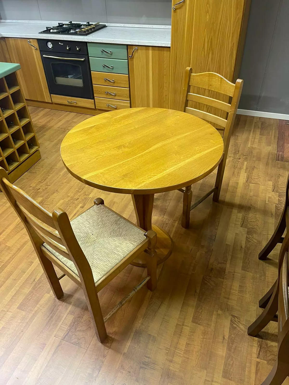 Set două scaune cu șezut de paie noi made in italy R-883