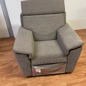 Fotoliu electric cu telecomanda din material tesut produs nou R-876