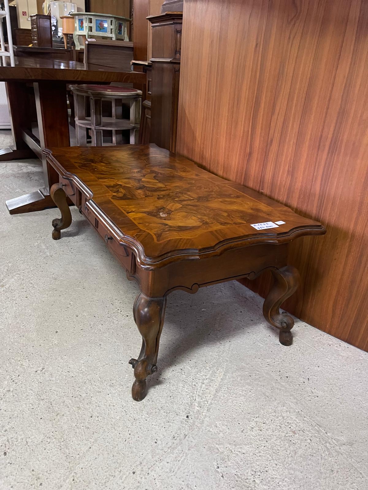 Masuta de lemn vintage cu sertare made in italy R-1025