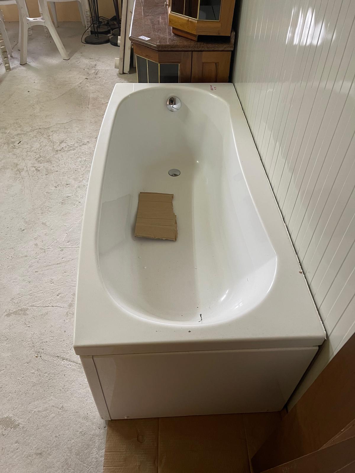Cada de baie alba made in italy R-56 - imagine 2