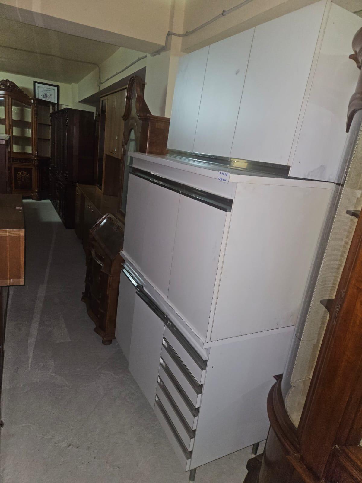 Mobila bucatarie alba made in italy R-1018