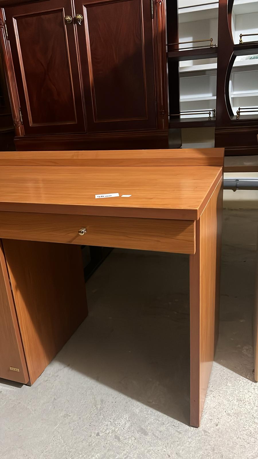 Birou clasic din lemn cu sertar și dulap sh de calitate italiană S 1232 - imagine 3