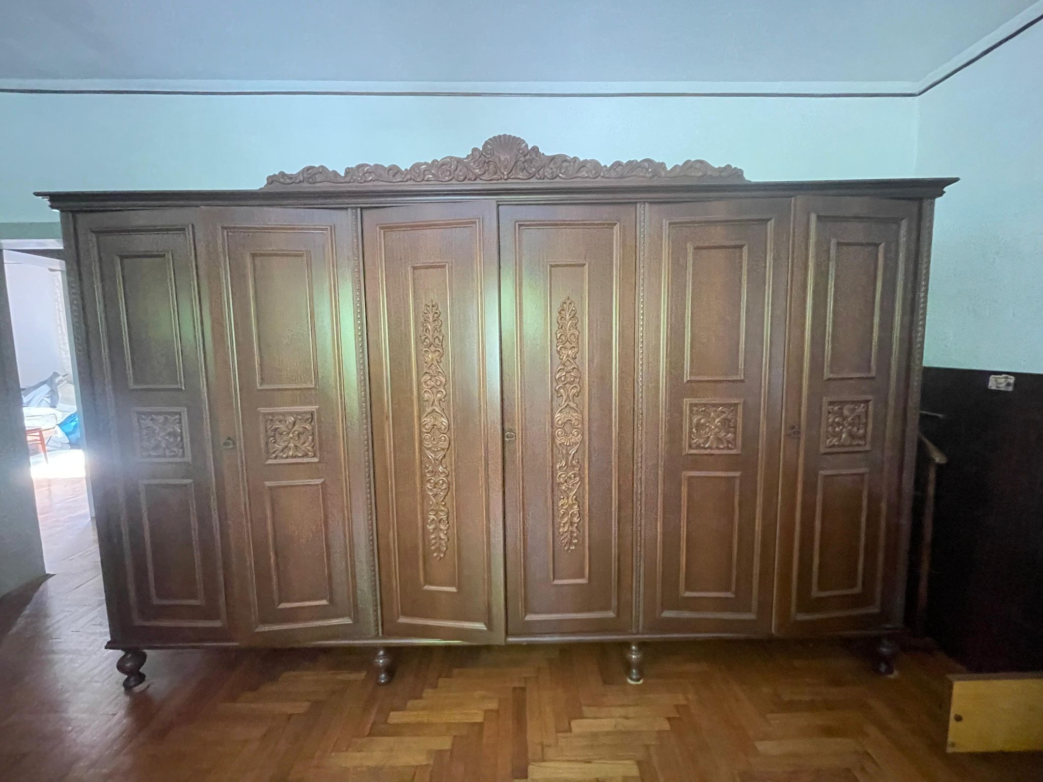 Dormitor clasic lemn sh de calitate italiana S 3666 - imagine 2