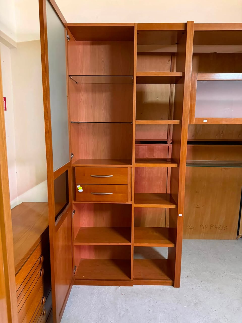 Bibliotecă living sh de calitate italiană S 3948 - imagine 6