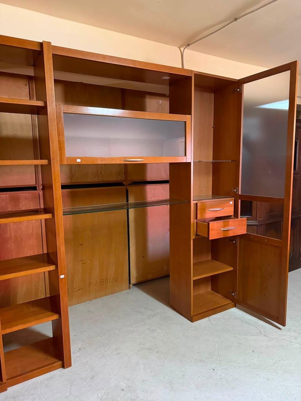 Bibliotecă living sh de calitate italiană S 3948 - imagine 2
