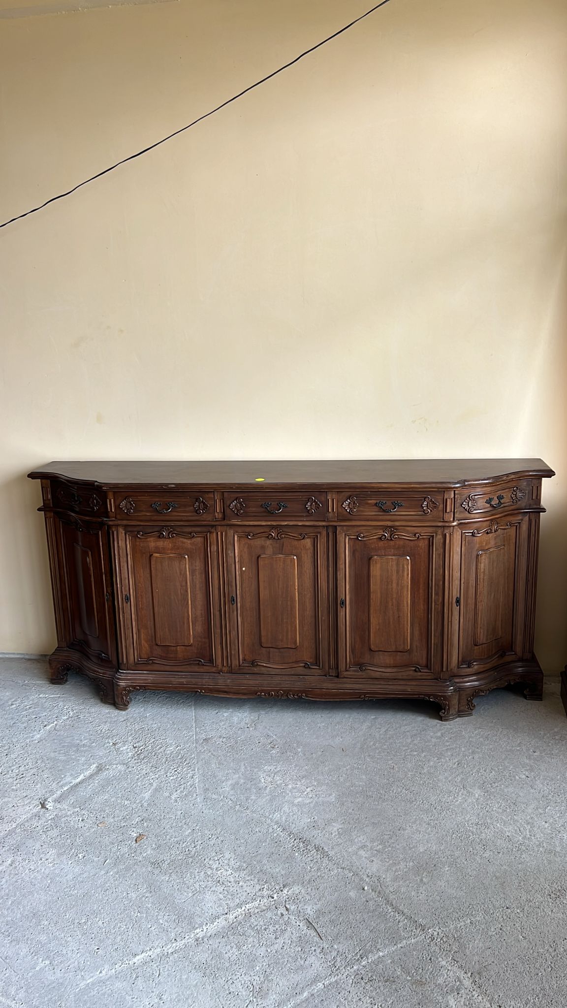 Bufet vintage din lemn masiv sh de calitate italiană S 4380