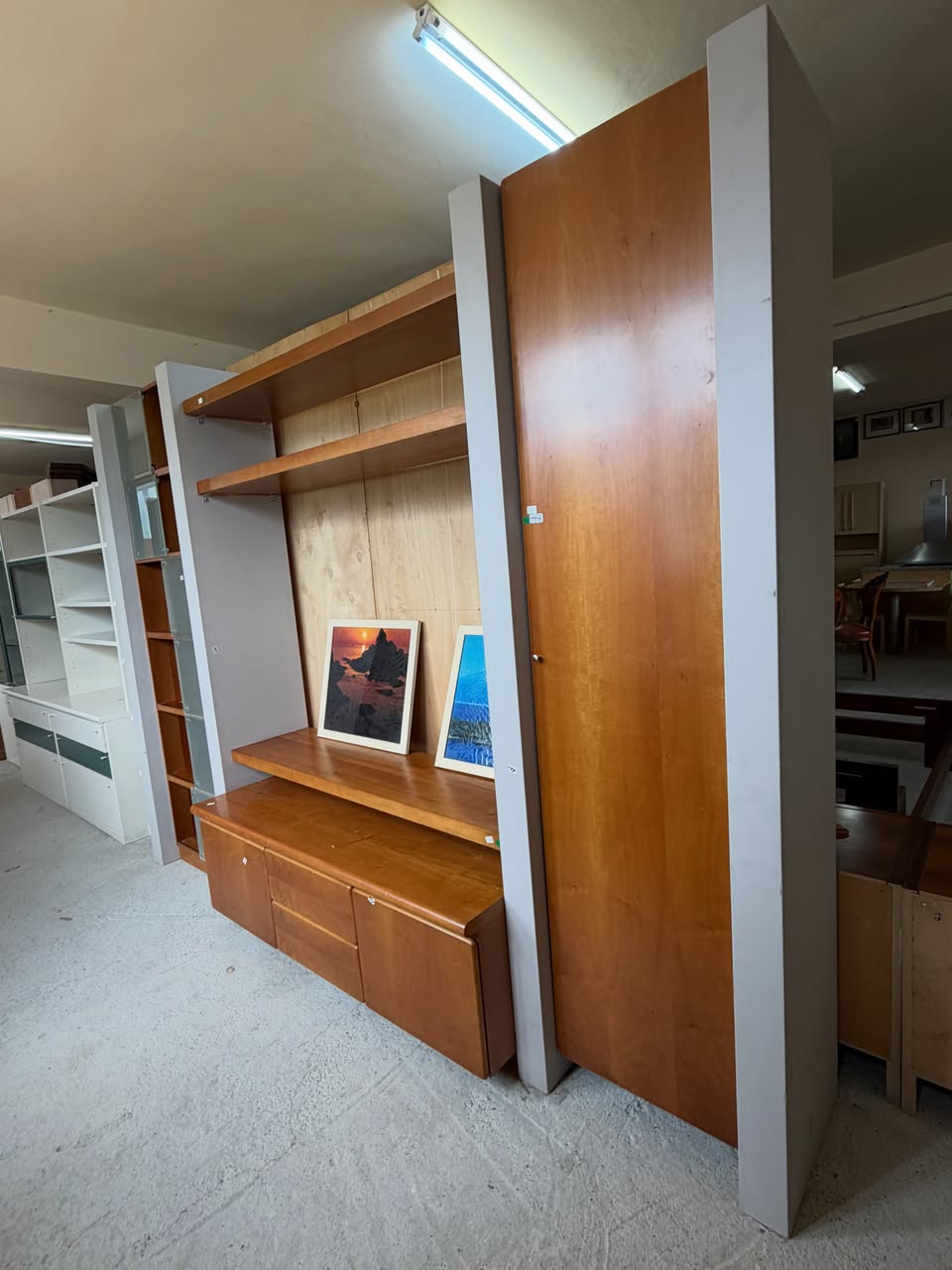 Bibliotecă modulară modernă sh de calitate italiană C 77 - imagine 6