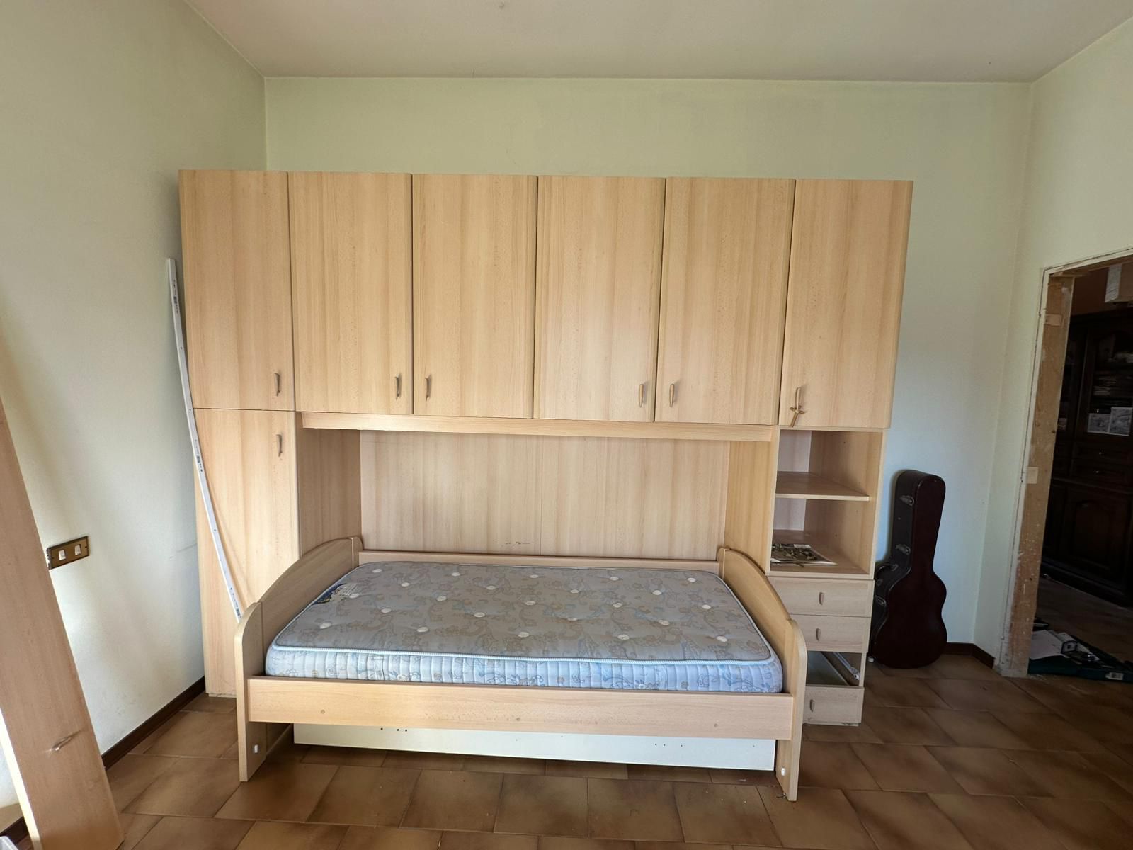 Dormitor pod cu pat single sh de calitate italiana Cod 144
