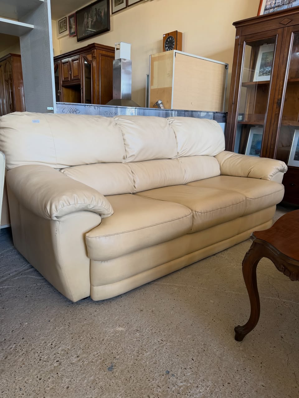 Canapea sh din piele de calitate italiană 2331/U