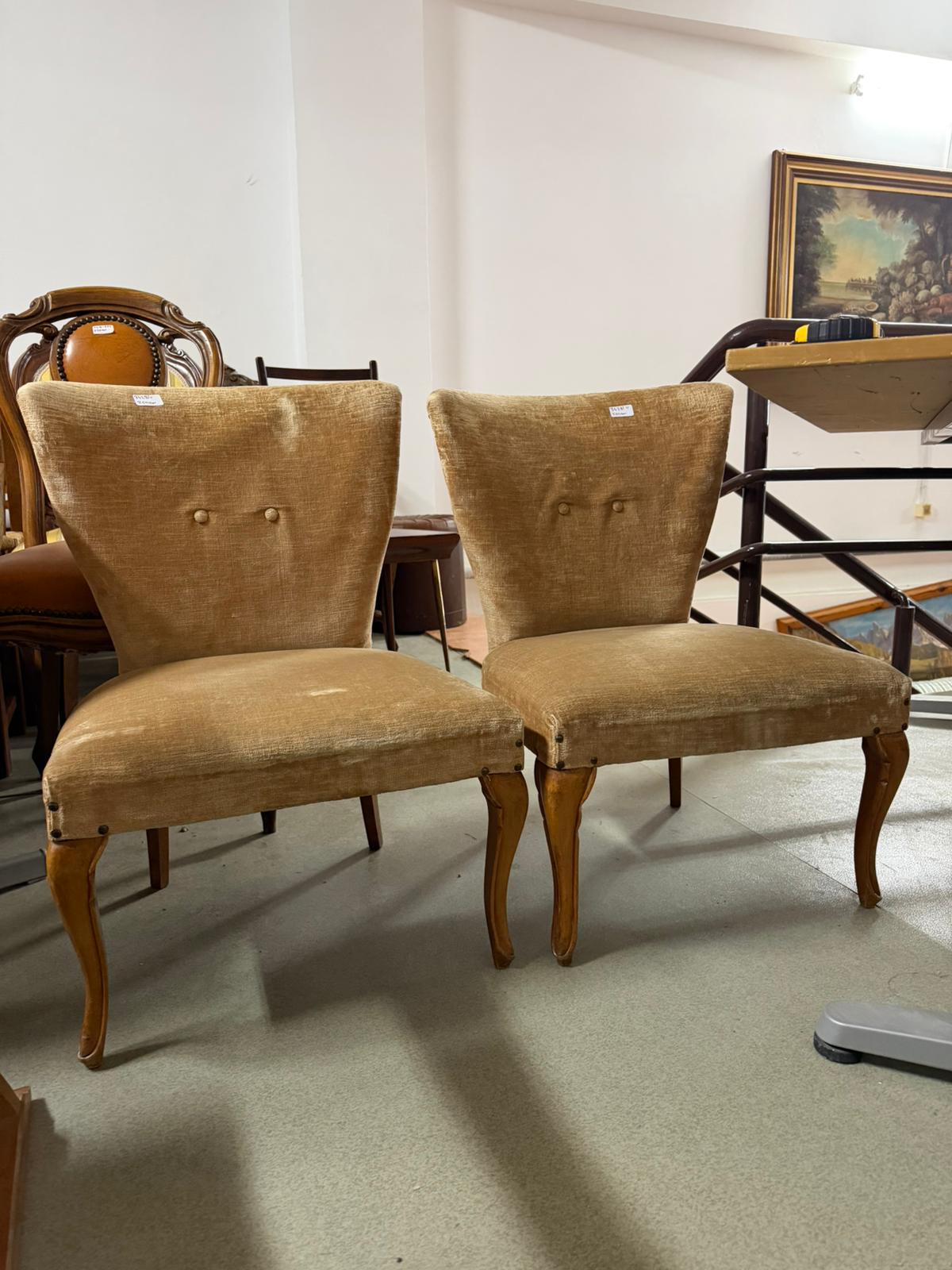 Scaun tapițat elegant sh de calitate italiană 3428/U - imagine 3