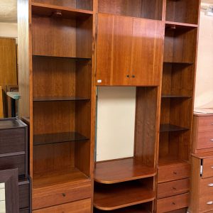 Bibliotecă living din lemn masiv SH de calitate italiana 3559/U