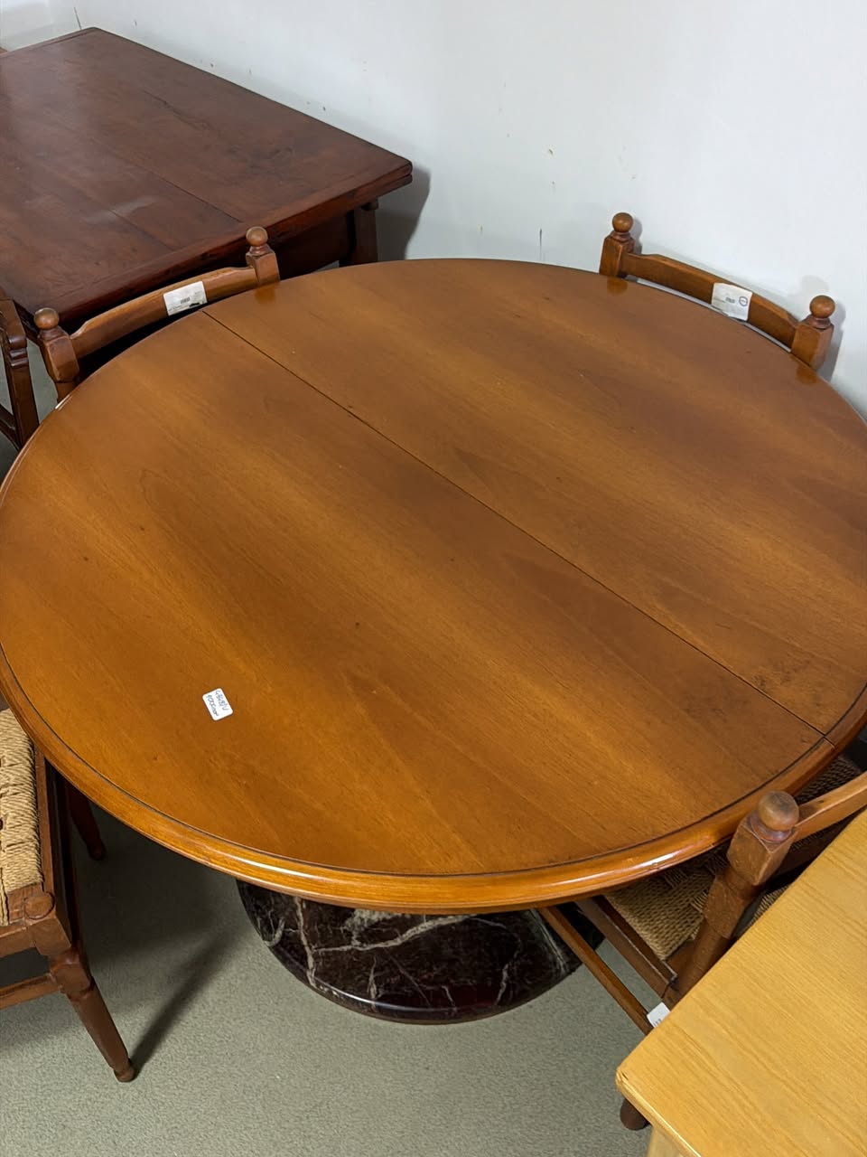 Masă rotundă extensibilă SH de calitate italiană 4848/U - imagine 2